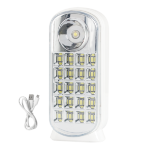 Brightstar 5W Rechargeable LED Emergency Light with 6000K Color Temp and USB Charging