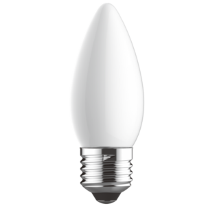Brightstar Dimmable 4.5W E27 LED Candle Bulbs (2700K & 4000K) with Opal Glass Finish