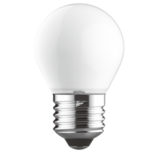 Brightstar Dimmable 4.5W LED G45 Golf Ball Bulb, E27 (ES) with Opal Glass, 4000K