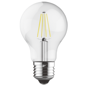 Brightstar Dimmable 8W LED A60 Filament Bulb, E27 (ES), 4000K/2700K