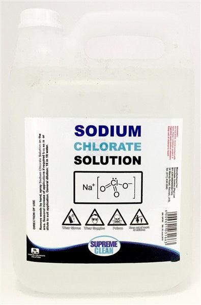 Sodium Chlorate Solution 5Ltr Supreme Fwee001