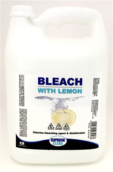 Bleach With Lemon 5Ltr Supa Fble004