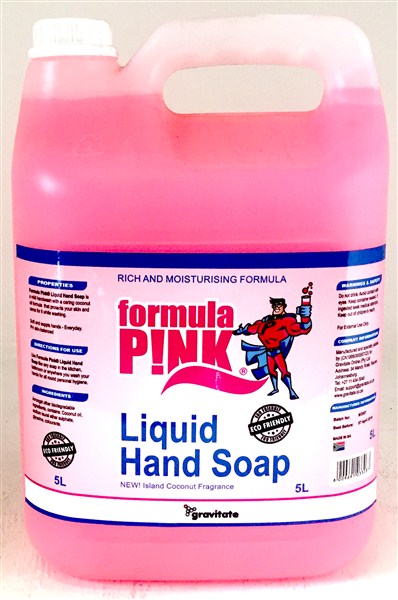 Hand Soap Liquid Formula Pink  5Ltr Ffor003