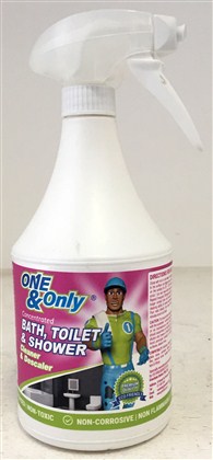 Bath Tile & Shower Cleaner & Descaler  750Ml Trigger One & O