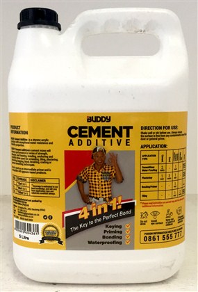 Cement Additive 4 In 1 Buddy  5Ltr