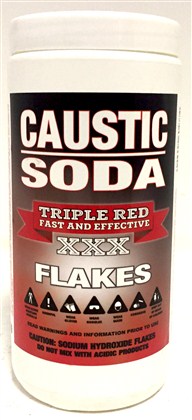 Caustic Soda Flakes 1Kg Tripple Red