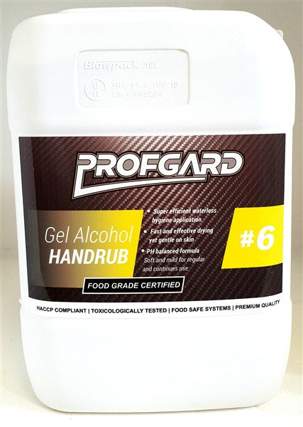 Profguard Handrub Gel Alchohol #6  10Ltr