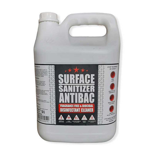 Rsa Surface Sanitiser Anti Bacterial All Surface  5Ltr