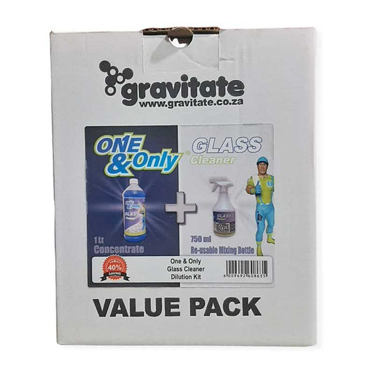 Value Pack O & O - 1Ltr Glass Clean + 1 Trigger  Atomiser