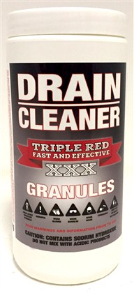 Drain Cleaner Granules  1Kg Tripple Red
