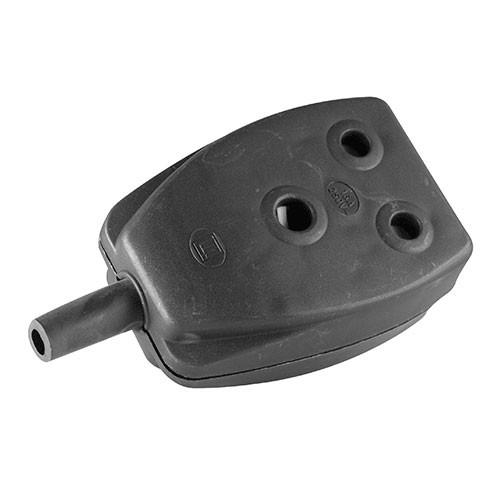 Crabtree Janus Coupler Black