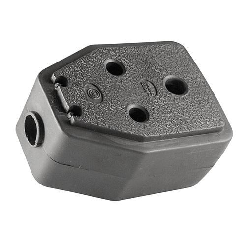 Crabtree Janus Coupler Rubber Black