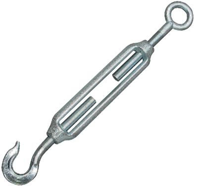 Turnbuckle Hook & Eye  6Mm Galv Grh056