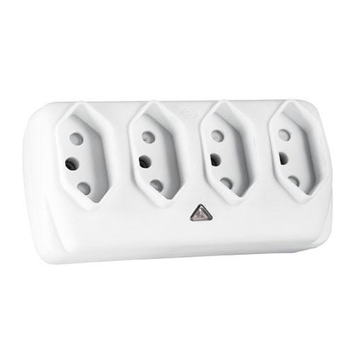 Crabtree Plug In Adaptor 4 X 16A/6A Slimline