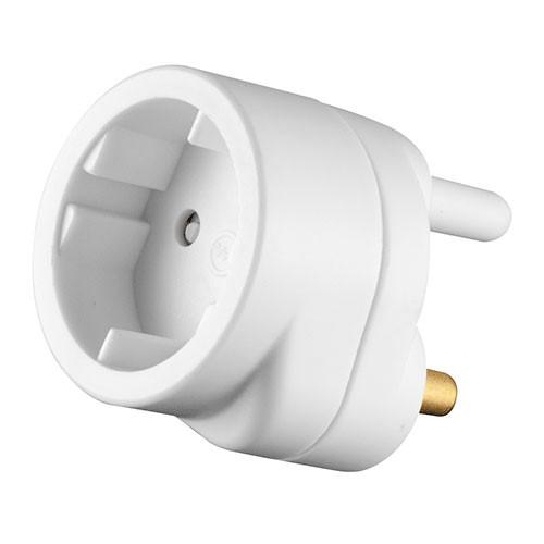 Crabtree Plug In Adaptor 1 X Schuko