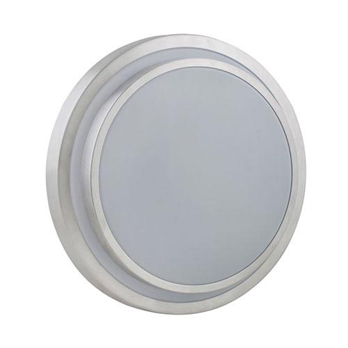 Led Ceiling Light - Tiered Silver 12W 4000K