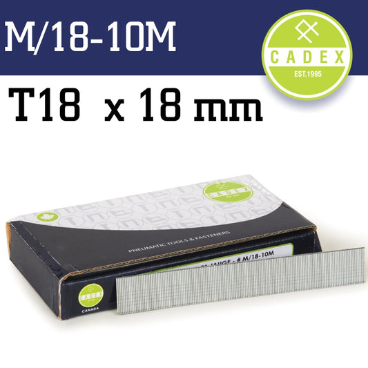Cadex T18 Brad Nail 21G 18Mm Galv 10000Pce