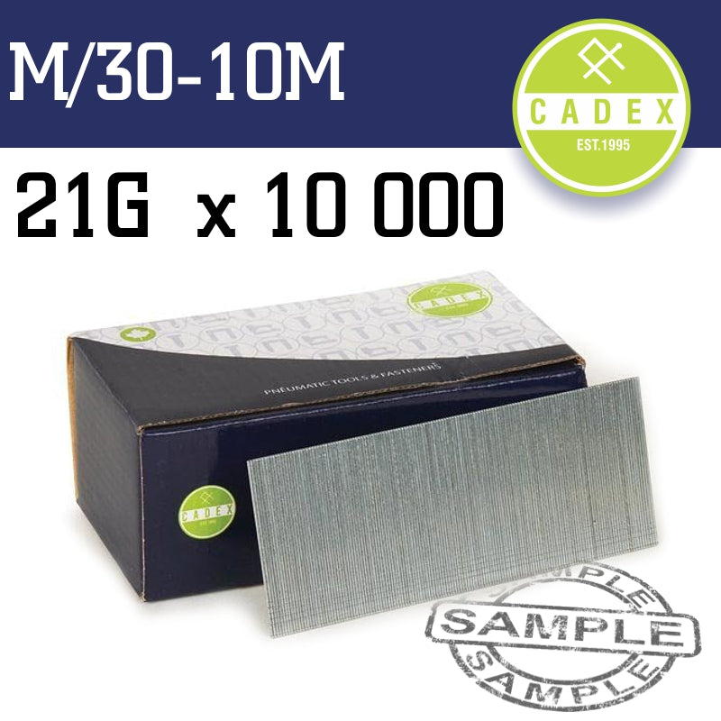 Cadex T30 Brad Nail 21G 30Mm Galv 10000Pce