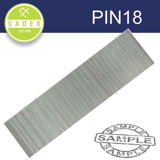 Cadex Headless Pin 18G 40Mm Galv 5000Pce