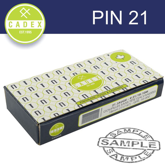 Cadex Headless Pin 21G 18Mm Galv 10000Pce