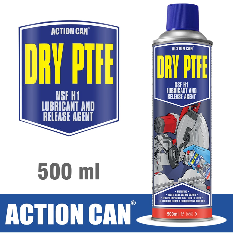 P.T.F.E 500Ml Dry Film Lubricant Fast Drying