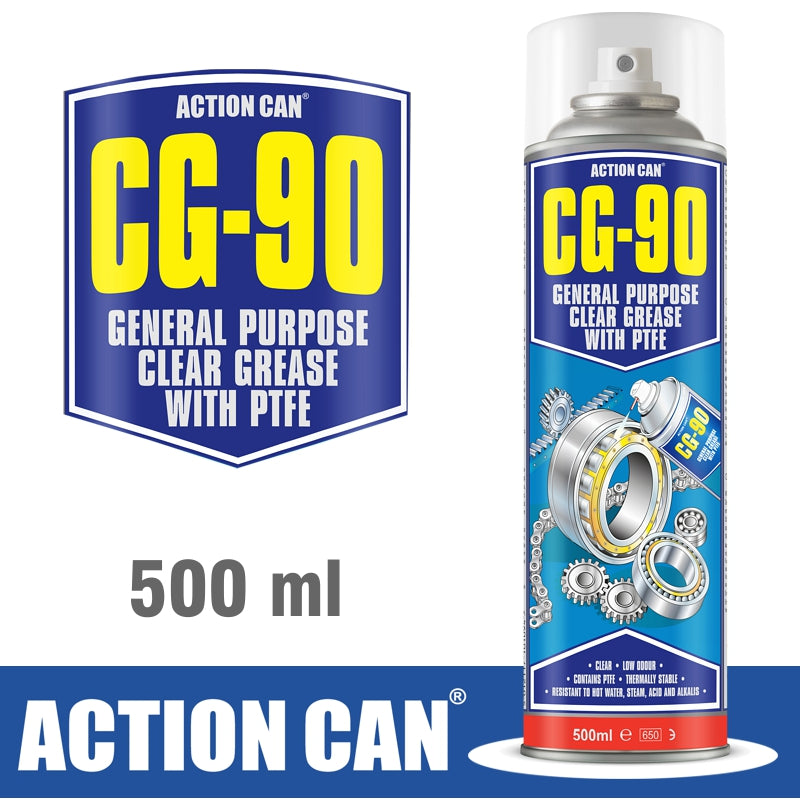 Cg-90 500 Ml Gen Purpose Clear Grease W/Ptfe