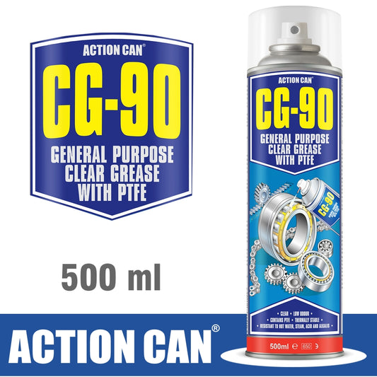 Cg-90 500 Ml Gen Purpose Clear Grease W/Ptfe