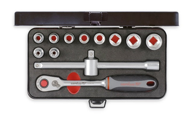 Carolus Socket Set 1/2"  12Pce