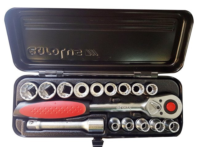 Carolus Socket Set 1/2"  16Pce