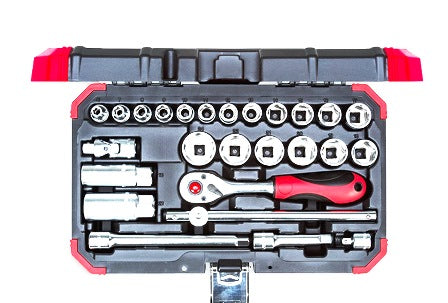 Carolus Socket 3/8"  Set 26Pce