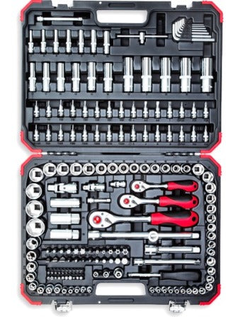 Carolus Socket 1/2"  3/8" &1/4"  172Pc Set