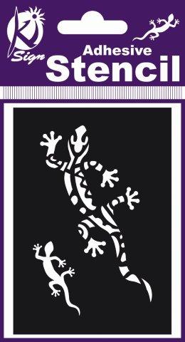 Adhesive Stencil Lizard 100 X 70Mm
