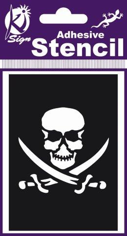 Adhesive Stencil Pirate 100 X 70Mm