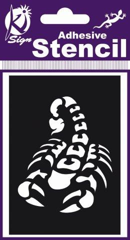 Adhesive Stencil Scorpion 100 X 70Mm