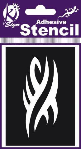 Adhesive Stencil Tribal (5)  100 X 70Mm
