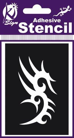 Adhesive Stencil Tribal (7)  100 X 70Mm