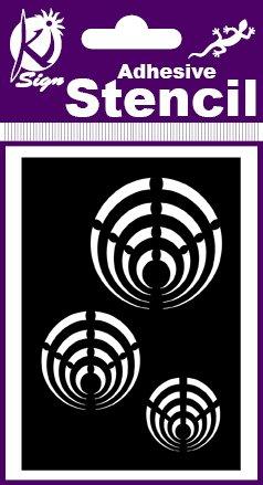 Adhesive Stencil Psyche (4)  100 X 70Mm