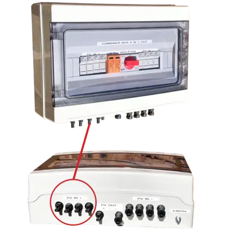 Combiner Box 4 In 1 Out For Mks-5K