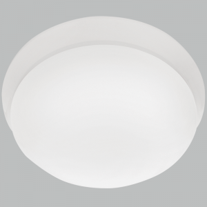 Brightstar CF017 White LED Ceiling Fitting with Polycarbonate Cover (Available in 24W/18W)