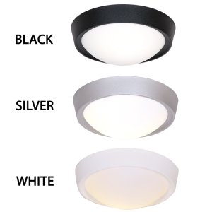 Brightstar CF099 Compact 15W CFL Polycarbonate Ceiling Fitting (Black)
