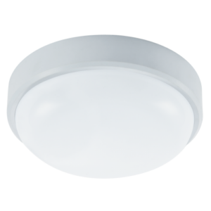 Brightstar CF124 & CF127 White IP54 LED Ceiling Fitting (15W/20W, 4000K)