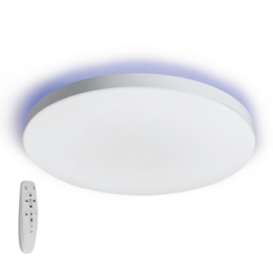 Brightstar CF131 CCT ABS Ceiling Fitting with Blue Backlight and Remote Control
