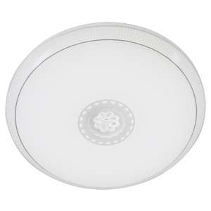 Brightstar CF171 White 24W LED Ceiling Fitting with Metal Base and Acrylic Cover (4000K, 1500 Lumens)