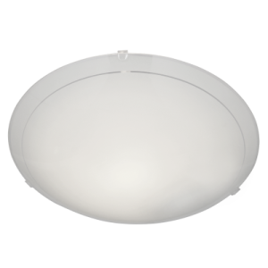 Brightstar CF187 Type A Metal and Frosted Glass Ceiling Fitting (60W/11W ES)