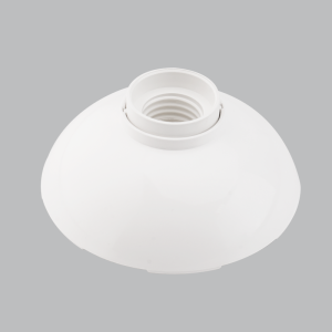 Brightstar White Plastic Ceiling Socket with ES (E27) Lampholder