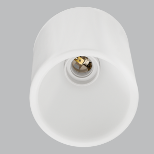 Brightstar White Plastic Ceiling Socket with ES (E27) Lampholder (Max 11W LED)