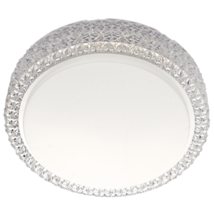 Brightstar CF222 12W LED Ceiling Fitting, Metal and Acrylic, 3000K, 960 Lumen