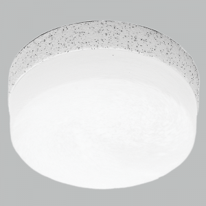 Brightstar CF3040 Stone Finish Ceiling Fitting with Alabaster Glass (Available in Large 2-Light and Small 1-Light)