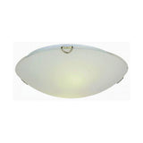 Semplice Glass With Polished Chrome Clips 300Mm