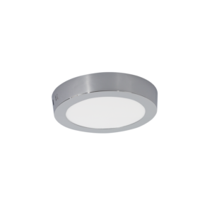 Brightstar Compact Chrome LED Ceiling Fitting (6W, 4000K)